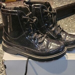 UGG Black Classic Boots with Durable Rubber Soles